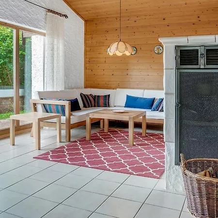 Quaint Chalet With Garden Terrace Fireplace Play Equipment